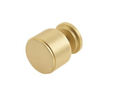 Belgrave Stepped Cupboard Knobs  Satin Brass - Burlington Range